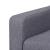 Fotoliu, gri, material textil GartenMobel Dekor