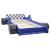Pat pentru copii mașină de curse, albastru, 90 x 200 cm GartenMobel Dekor