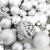 Set globuri de Crăciun 100 de piese, 3/4/6 cm, argintiu GartenMobel Dekor