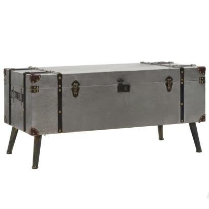 Masă de cafea, MDF și aluminiu, 102x51x47,5 cm GartenMobel Dekor