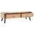 Dulap TV din lemn masiv de brad, 120x33x35 cm GartenMobel Dekor