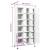 Dulap vestiar cu 18 compartimente, 90x40x180 cm, metal  GartenMobel Dekor