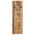 Cuier haine de perete, 2 buc., lemn masiv de mango 36x110x3 cm GartenMobel Dekor