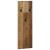 Cuier haine de perete, 2 buc., lemn masiv de mango 36x110x3 cm GartenMobel Dekor