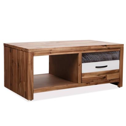Măsuță de cafea, lemn masiv de acacia, 90x50x37,5 cm GartenMobel Dekor