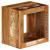 Scaun, 40 x 30 x 40 cm, lemn masiv reciclat GartenMobel Dekor