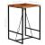 Masă de bar, 70 x 70 x 106 cm, lemn masiv reciclat GartenMobel Dekor