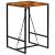 Masă de bar, 70 x 70 x 106 cm, lemn masiv reciclat GartenMobel Dekor
