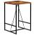 Masă de bar, 70 x 70 x 106 cm, lemn masiv reciclat GartenMobel Dekor