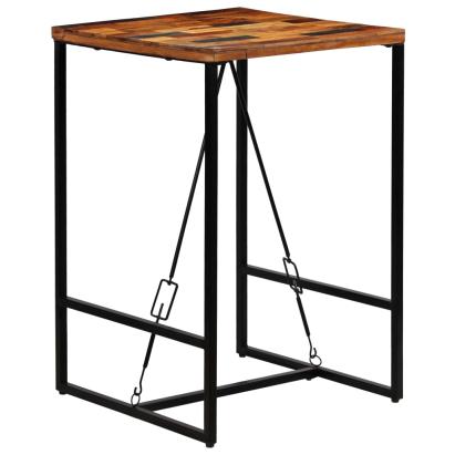 Masă de bar, 70 x 70 x 106 cm, lemn masiv reciclat GartenMobel Dekor