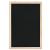Tablă neagră pentru perete, lemn de cedru, 40 x 60 cm GartenMobel Dekor