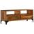 Comodă TV, 118 x 35 x 45 cm, lemn masiv reciclat GartenMobel Dekor