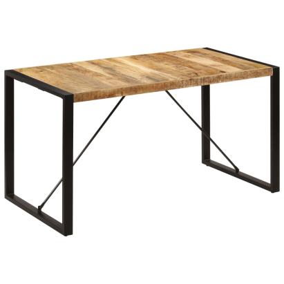 Masă de bucătărie, 140x70x75 cm, lemn masiv de mango GartenMobel Dekor