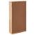 Dulap depozitare pantofi, 55 x 20 x 104 cm, lemn masiv de nuc GartenMobel Dekor