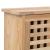 Dulap depozitare pantofi, 55 x 20 x 104 cm, lemn masiv de nuc GartenMobel Dekor