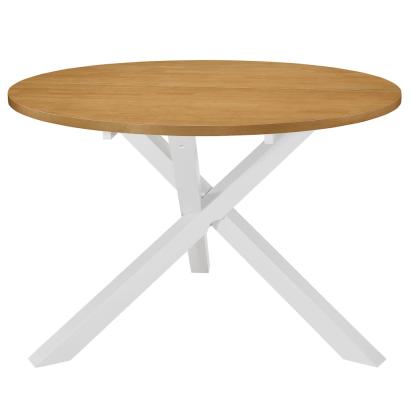 Masă de bucătărie, alb, 120 x 75 cm, MDF GartenMobel Dekor