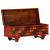 Ladă de depozitare, roșu, 110x40x40 cm, lemn masiv de acacia GartenMobel Dekor