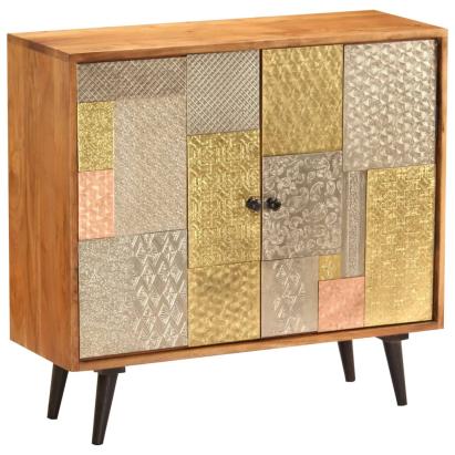Servantă, 80 x 30 x 75 cm, lemn masiv de acacia GartenMobel Dekor
