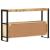 Dulap lateral, 120 x 30 x 75 cm, lemn masiv de mango GartenMobel Dekor