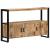 Dulap lateral, 120 x 30 x 75 cm, lemn masiv de mango GartenMobel Dekor