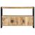 Dulap lateral, 120 x 30 x 75 cm, lemn masiv de mango GartenMobel Dekor