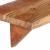 Rafturi de perete, 2 buc., 60x20x18 cm, lemn masiv de acacia GartenMobel Dekor