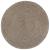 Taburet lucrat manual, gri deschis, 45 x 30 cm, iută GartenMobel Dekor