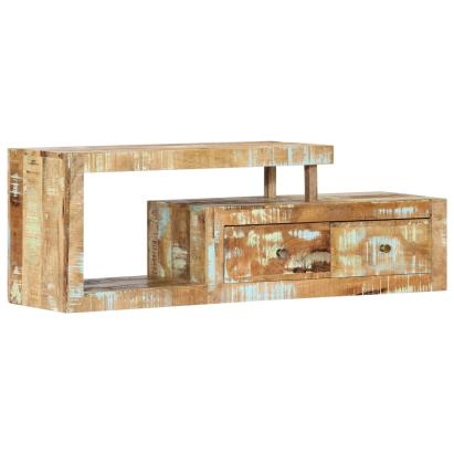 Comodă TV, 120 x 30 x 40 cm, lemn masiv reciclat GartenMobel Dekor