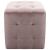 Noptiere, 2 buc., roz, 30 x 30 x 30 cm, țesătură din catifea GartenMobel Dekor