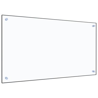 Panou antistropi bucătărie transparent 90x50 cm sticlă securiz. GartenMobel Dekor