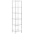 Raft cu 6 niveluri transparent, 40x40x160 cm, sticlă securizată GartenMobel Dekor