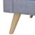 Set canapele cu 2 locuri și 3 locuri, textil, gri deschis  GartenMobel Dekor