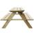 Masă de picnic pentru copii, 89 x 89,6 x 50,8 cm, lemn de pin GartenMobel Dekor