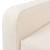 Set de canapele 2 piese, alb crem, material textil GartenMobel Dekor