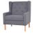 Set cu canapea, 2 piese, material textil, gri GartenMobel Dekor