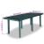 Set mobilier de exterior, 11 piese, verde, plastic GartenMobel Dekor