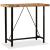 Set mobilier bar, 5 piese lemn masiv reciclat și piele naturală GartenMobel Dekor