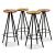 Set mobilier de bar, 5 piese, lemn masiv reciclat GartenMobel Dekor