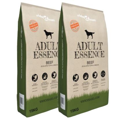 Hrană uscată pentru câini Adult Essence Beef 2 buc. 30 kg GartenMobel Dekor