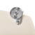 Capace WC, 2 buc., MDF, model stea de mare GartenMobel Dekor