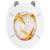Capace WC, 2 buc., MDF, model stea de mare GartenMobel Dekor
