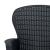 Set mobilier exterior, 5 piese, antracit, plastic, aspect ratan GartenMobel Dekor