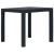 Set mobilier exterior, 5 piese, antracit, plastic, aspect ratan GartenMobel Dekor