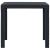 Set mobilier exterior, 5 piese, antracit, plastic, aspect ratan GartenMobel Dekor