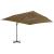 Umbrelă de exterior cu bază portabilă, gri taupe GartenMobel Dekor