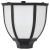 Lămpi solare de exterior cu LED, 6 buc., negru GartenMobel Dekor