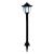 Lămpi solare de exterior cu LED, 6 buc., negru GartenMobel Dekor