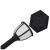 Lămpi solare de exterior cu LED, 6 buc., negru GartenMobel Dekor
