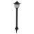 Lămpi solare de exterior cu LED, 6 buc., negru GartenMobel Dekor