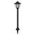 Lămpi solare de exterior cu LED, 6 buc., negru GartenMobel Dekor